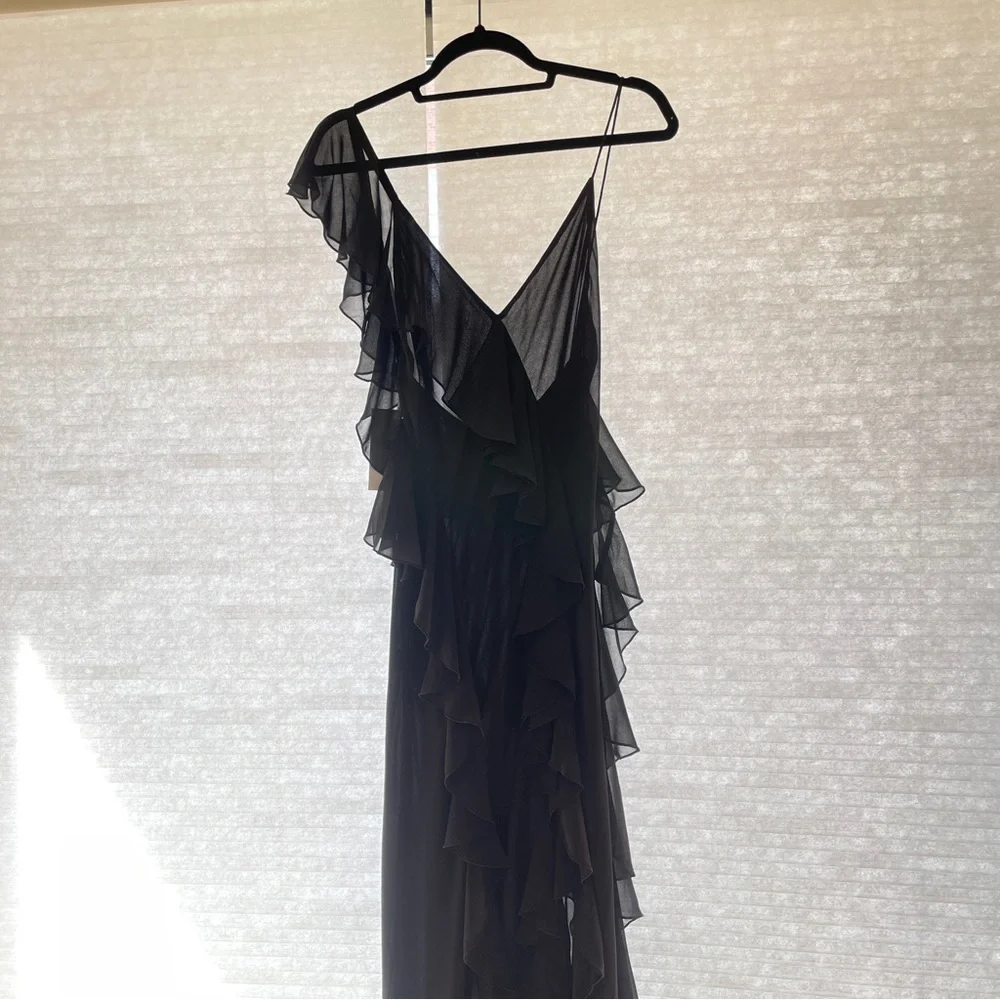 Ronny Kobo Olivialle Draped Maxi Gown - Picture 6 of 16